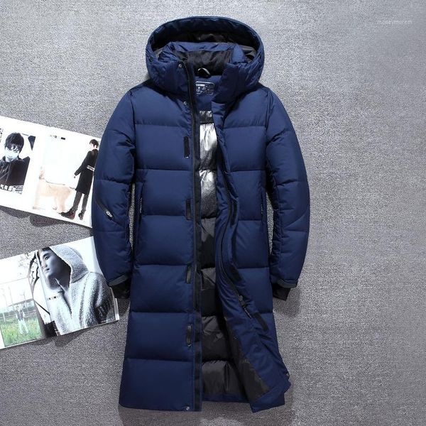 

men's down & parkas 2021 men winter duck jacket parka coat europe wellensteyn feather long quality thick warm waterproof outerwear1, Black