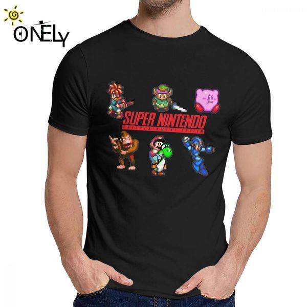 

graphic print super nintendo kirby anime homme tee shirt for man crazy 100% pure short sleeve s-6xl sport hooded sweatshirt hoodie