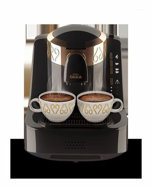 

arzum okka full automatic turkish coffee maker machine +coffee /chrome/ black1