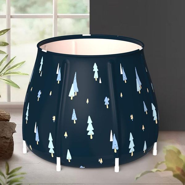 

home spa bath tub shower pvc 70cm new children's folding tub may bath household folding bucket
