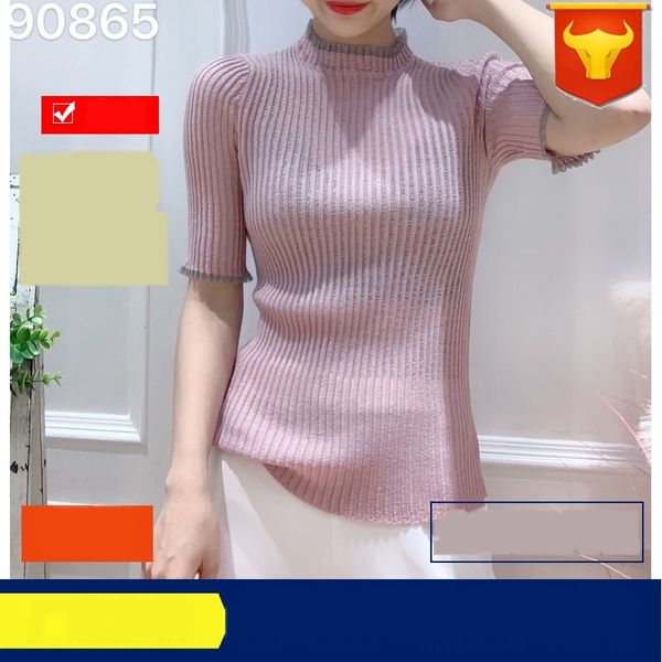 

new gold thread bright silk for women in early autumn 2020 new gold thread sweater sweaterbright silk sweater for women in early autumn 2020, White;black