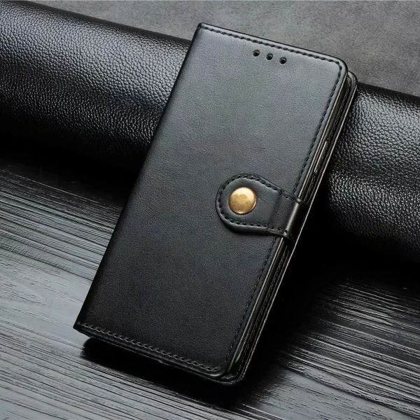 

wallet leather phone case for honor 20 30 30s pro 9x 9a 9c solid color round buckle leather case for enjoy 7s 8s 10e psmart 2020 y6p y7p y8p