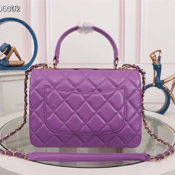 

2020 handbags women's real leather handle tote bags luxury fashion design one shoulder bag purse with hardware