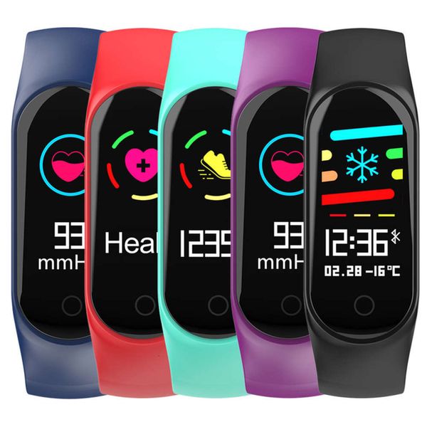 

m3s color screen intelligent fitns tracker pedometer running calorie wristband digital health watch outdoor sports a