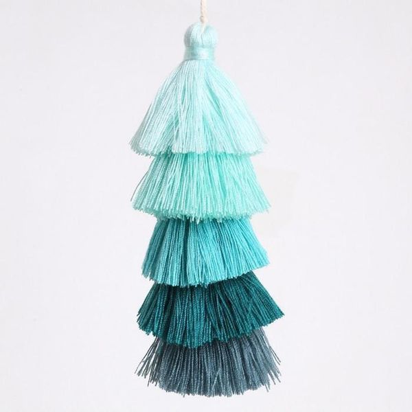 

5 layers cotton silk tassel trims 15cm long tassel for wedding home decoration diy sewing curtains accessories h qylgqz