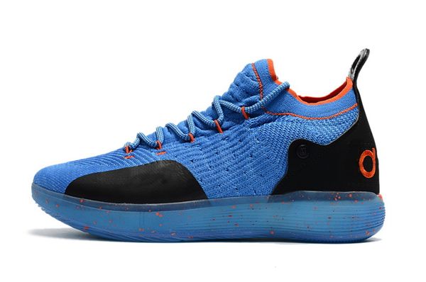 

kevin durant kd xi 11 ep oreo grey persian violet chlorine ice blue sports basketball shoes men 11s what the sneakers no box