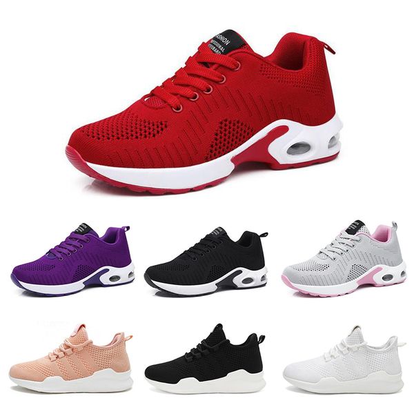 

2021 women running shoes color black white grey pink purple mesh comfortable womens trainers sports sneakers size 39-44