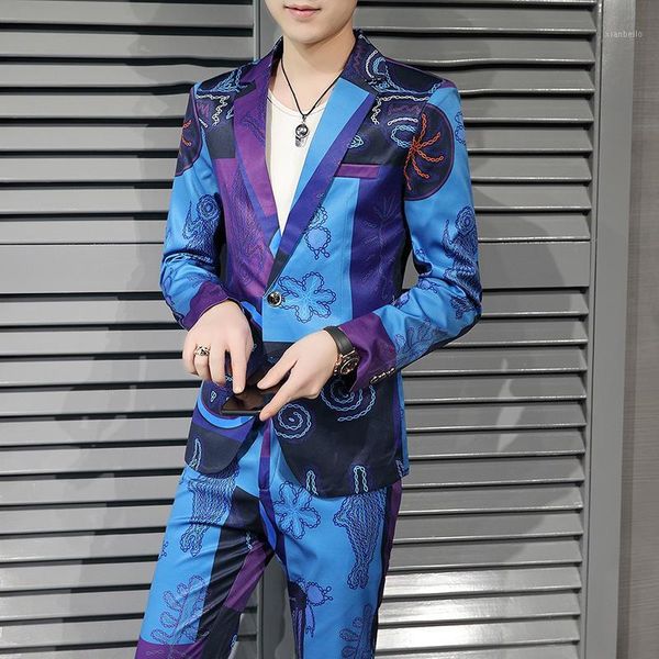 

jacquard suit men business gentleman 2 piece suit men british wedding for grey terno masculino slim fit tuxedo1, White;black