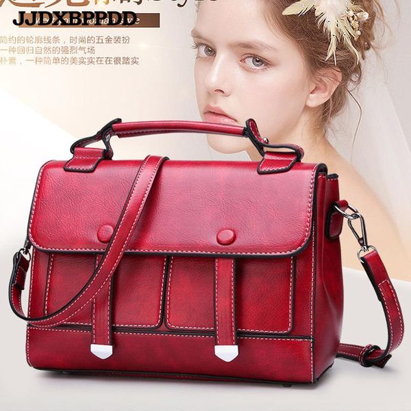 

jjdxbppdd fashion women bag leather handbags pu shoulder bag small flap crossbody bags for women retro messenger cover bags