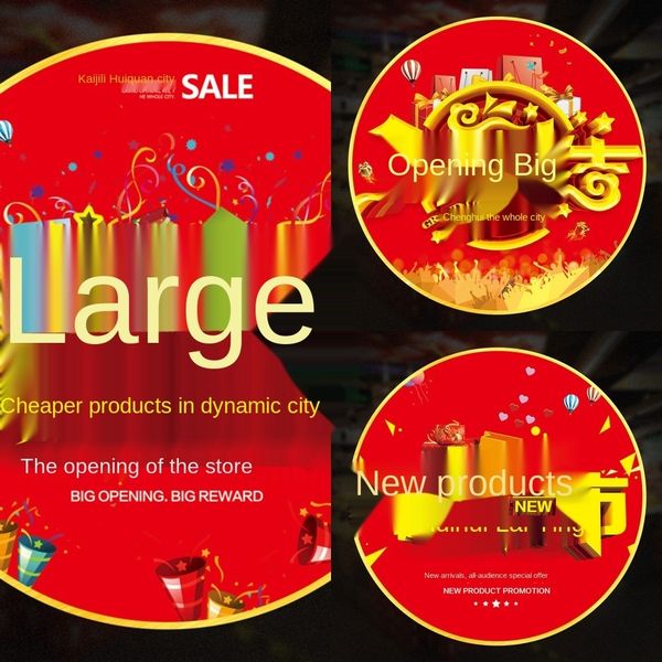 

ujyle decoration opening decoration layout shop advertising paste glass poster clothing indoor anniversary clothingactivity opening annivers