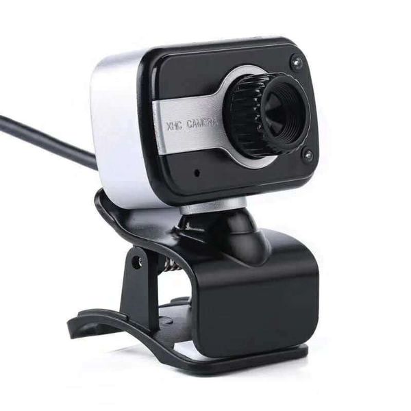 HD Web Kamerası Mic ile LED Flaş PC Masaüstü Web Kamera Kamera Mini Bilgisayar Web Kamera Cam Video Kayıt Sürücüsü-Ücretsiz Webcam