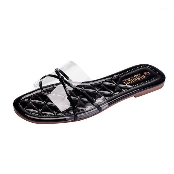 

slippers jaycosin lightweight women flip flops summer ladies fashion casual open toe flat shoes outdoor beach outdoor1, Black