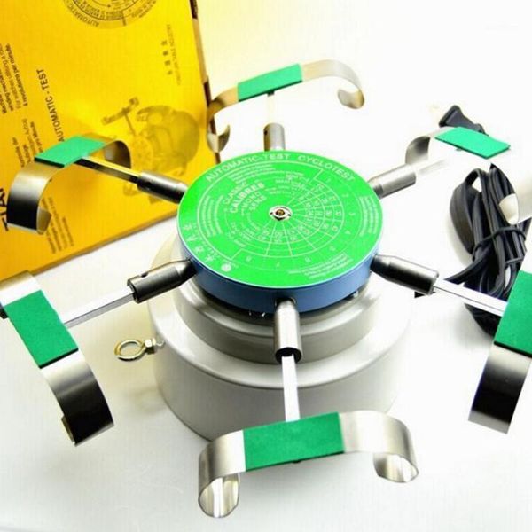 

220v automatic cycle testwatch tester watch test machine--watch winders for six watches watchmaker repairer tools1