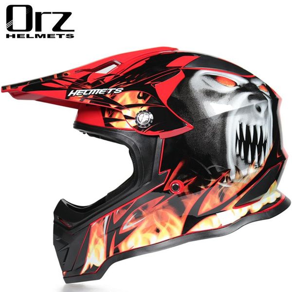 

men's motocross motorbike full face helmet downhill motorcycle helmet motocross casco moto capacete atv dot