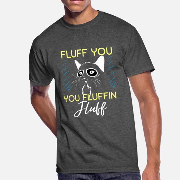 

cat - fluff you you fluffin fluff t shirt hip hop black tracksuit hoodie sweatshirt