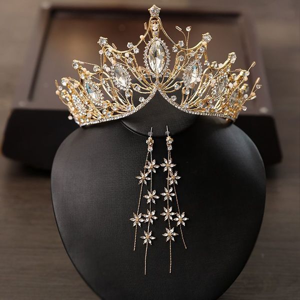 

lbride headdress 2020 new wedding princess dress crown net red m, Silver