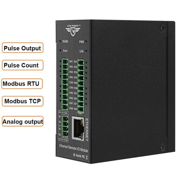 

alarm systems modbus tcp ethernet remote io module for fieldbus automation built-in watchdog supports register mapping m120t
