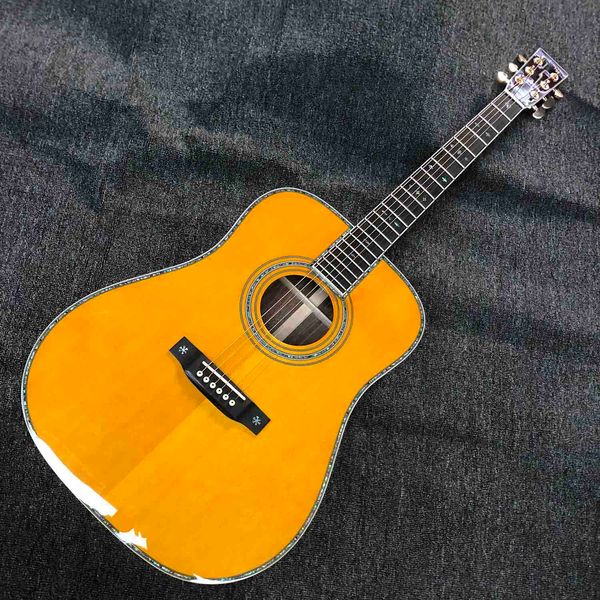 

custom solid spruce 41 inch 42ds style acoustic guitar accept oem