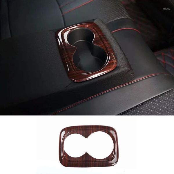 

other interior accessories for 2021 1pc abs car rear water cup cover trim styling accessories1