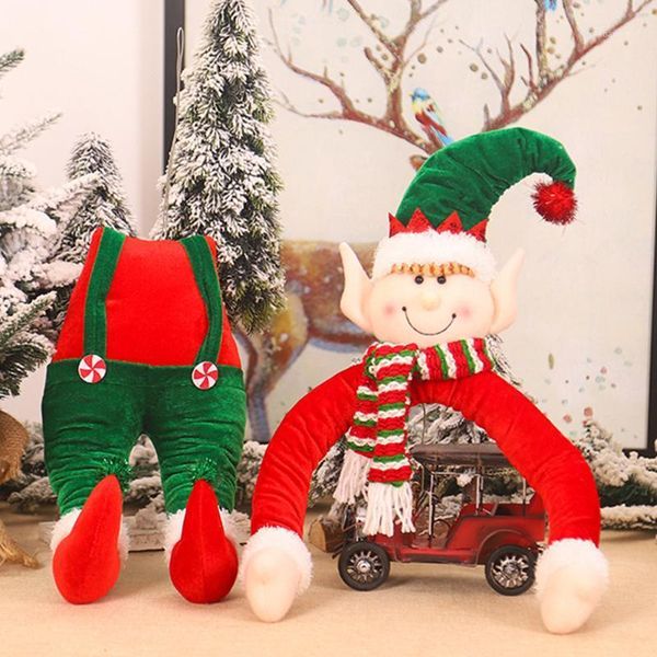 

christmas tree decoration elf doll hanging ornament santa claus toy xmas gifts christmas new year home decor1