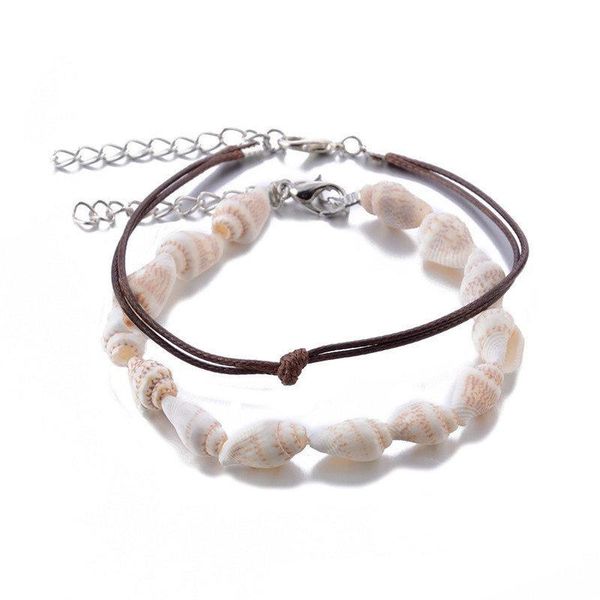 

bohemia shell beads pendant ножной для женщин пляж barefoot rope chain кисточкой ножные драгоценные аксессуары s205 кпт jllftp ffshop2001, Red;blue