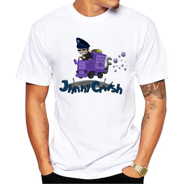 

jhnny crwsh printed 2018 fashion hipster carwash twitch cop short sleeve casual funny sport hooded sweatshirt hoodie t shirt