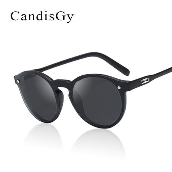 

round women mirror hipster sunglasses fashion brand designer lady sun glasses eyewear female small size, White;black