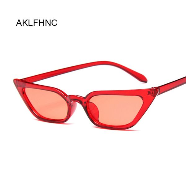 

women 2021 small cat sunglasses eye fashion plastic mirror vintage sun glasses female oculos de sol feminino uv400