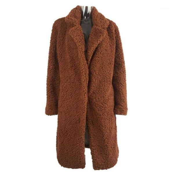 

women's parkas faux fur coat casual autumn winter new european and american fashion coats1, Black