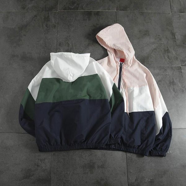 

jackets zipper hoodies windbreaker men casual hooded jackets autumn tracksuit streetwear bomber thin coat 8771, Black;brown