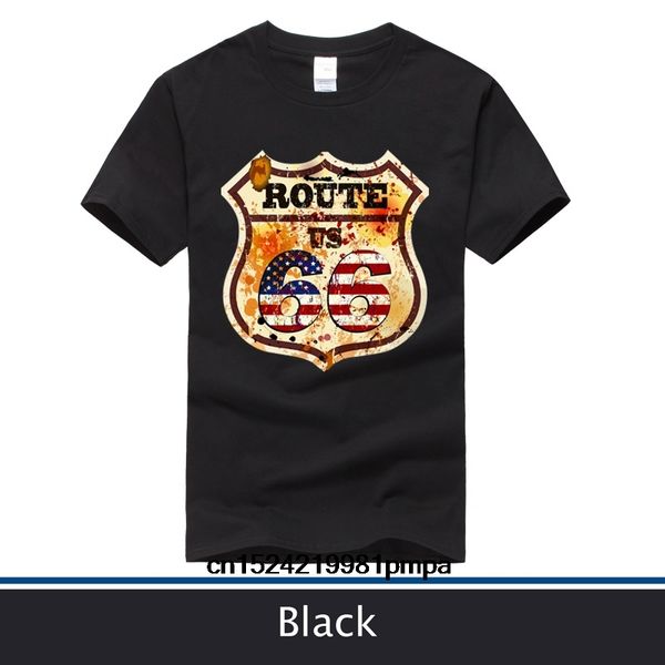 

funny men white black route 66 round neck short sleeve sizexs xxl hoodie designers t shirts sweatshirt