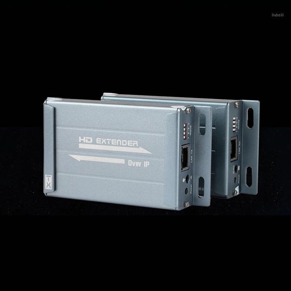 

chv891m 120m 390ft ip matrix extender multi-point independent 3.5mm audio ir via lan network router cascading distribution1