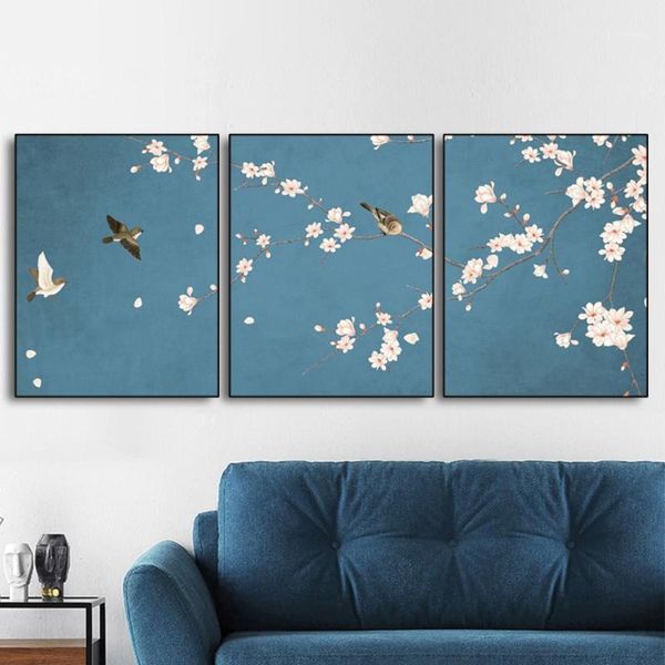 

paintings chinese style wall pictures poster print canvas painting calligraphy decorative for living room bedroom home decor frameless1