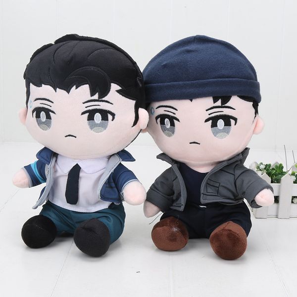 

28cm detroit become human connor plush toy children stuffed soft plush doll 1011