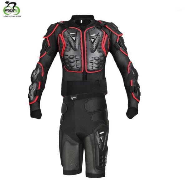 

wosawe motorcycle jakcet motocross racing riding full body armor jacket spine chest back hip pad protector snowboard ski skate1