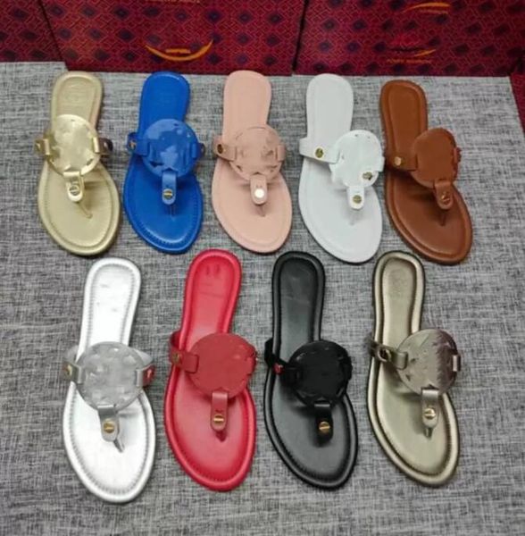 

2022 women sandals hollow out flat slippers sandal studded girl shoes arrivel jelly platform slides lady flip flops 35-43, Black