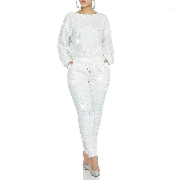 

women's tracksuits arrival casual drilling and pant two piece set1, Gray