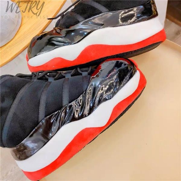 

slippers 2021 winter warm home women indoor snug sneakers big size slides ladies fashion shoes woman house, Black