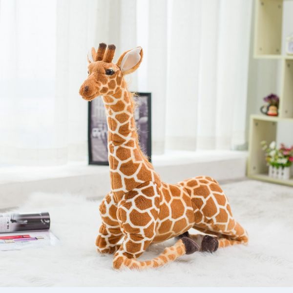 

cute nordic giraffe simulation stuffed animal plush toys doll kids birthday gift 201012