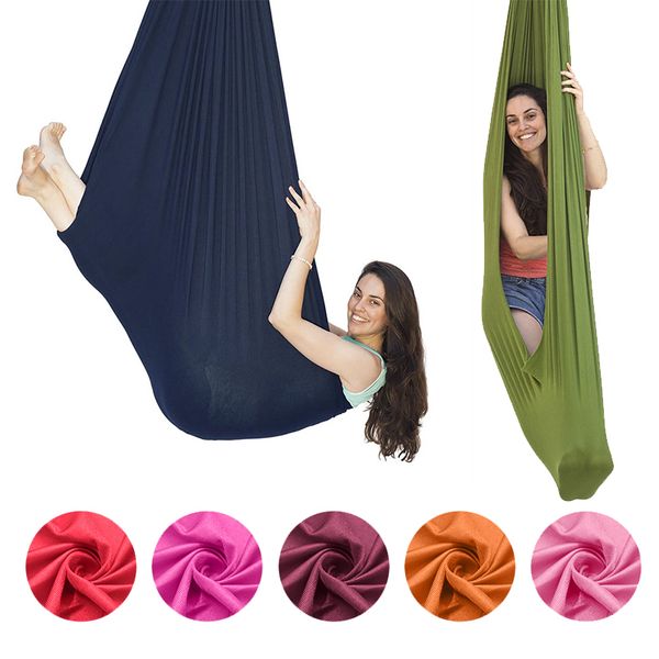 

150*280cm kids swing toy set therapy hammock hanging chair home room indoor games sensory toys for autism kids 1018