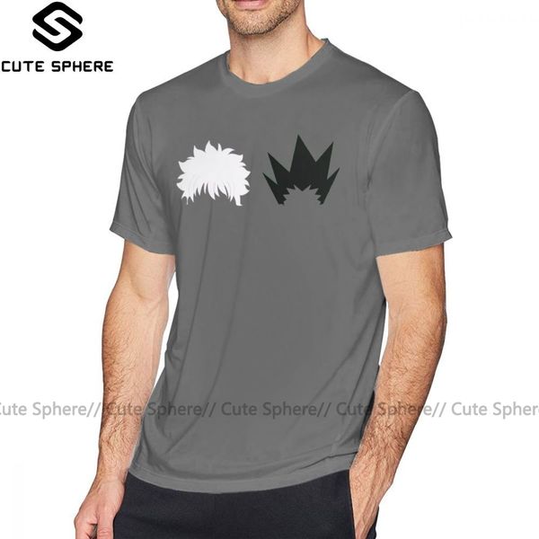

hunter x hunter футболка гон killua футболка смешной printed tee shirt мода 5x процент человек с коротким рукавом футболки спортивные толсто