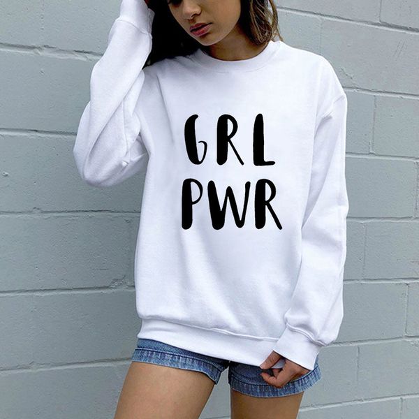 

2021 new women sweatshirt soft spring autumn letters printed long sleeve sport pullover ladies casual solid outerwear dujx, Black