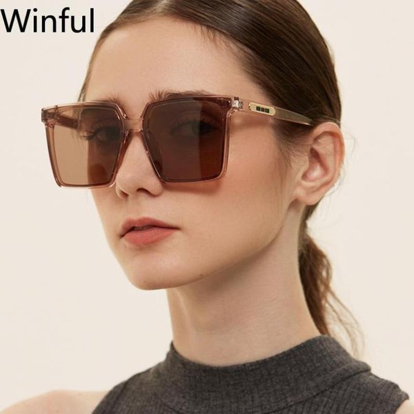 

sunglasses luxury shades oversized men square women 2021 brand fashion sun glasses for womens gafas de sol girls wholesale, White;black