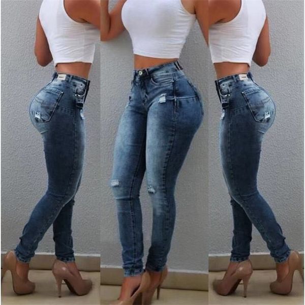 Тощий толчок джинсы женские мамы бойфрес-карандаш джинсы уличная одежда карманный карман тонкие джинсовые брюки женские длинные брюки ропа mujer 201030