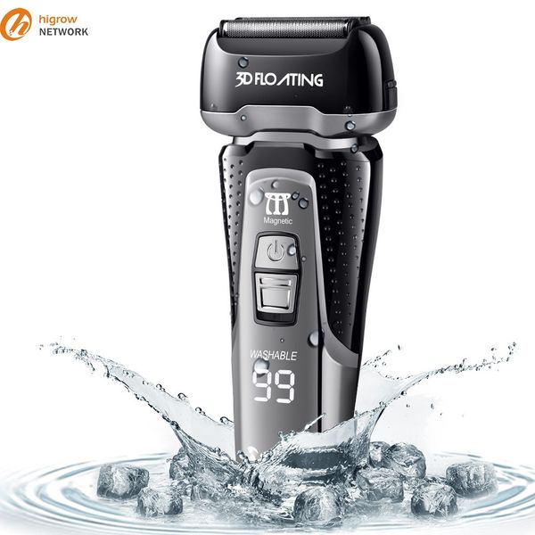 

cross-border new electric shaver men's body water washed back three-knife head scraped hu knife factory direct