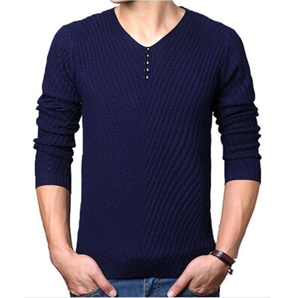 

men's sweaters 2021 autumn winter brand casual v-neck sweater mens cashmere wool slim pullover christmas men dress knitted sweater1, White;black