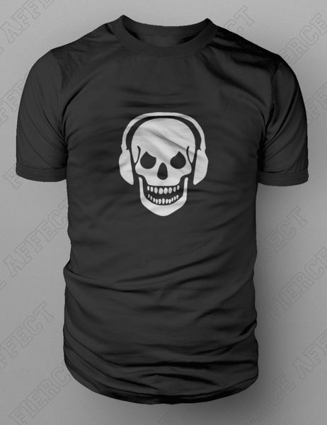 

short sleeve skull and phones dj clubbing headphones s xxl uk post death zombie summer style hooded sweatshirt hoodie men t shirt