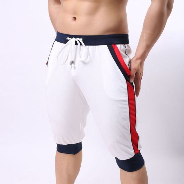 

grt0p nyk-601 summer men's shorts sports 7 7 pants shorts and trousers and trousers slim summer large casual men's xiltt midpants, Blue