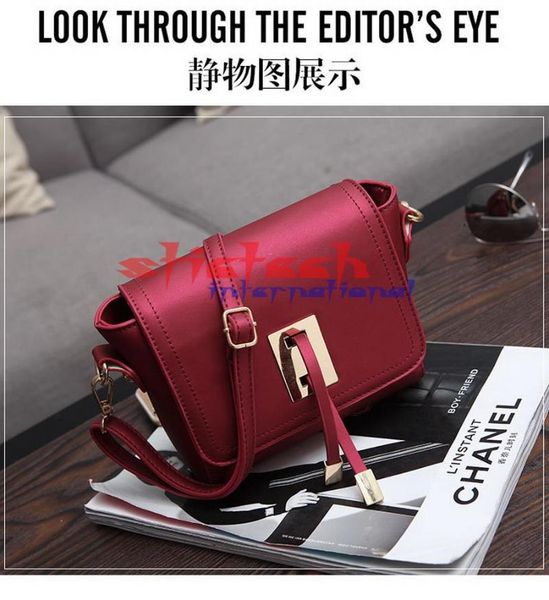 

by dhl or ems 10pcs korean female bag ladies handbags new single shoulder slope across packets frosted jelly packages