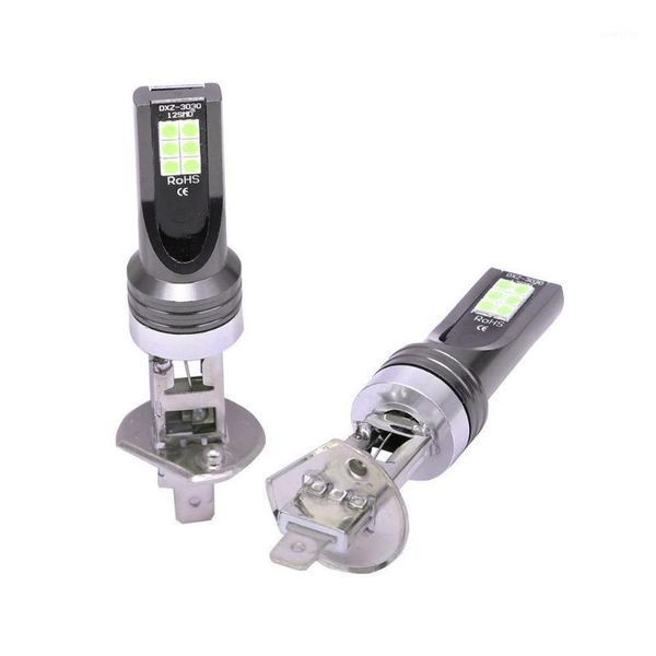

2pcs car h1 h3 h7 h8/h11 9005 blue led fog light 12v 24v universal bulbs high beam 3000k 24w csp 3030 led headlight fog light1